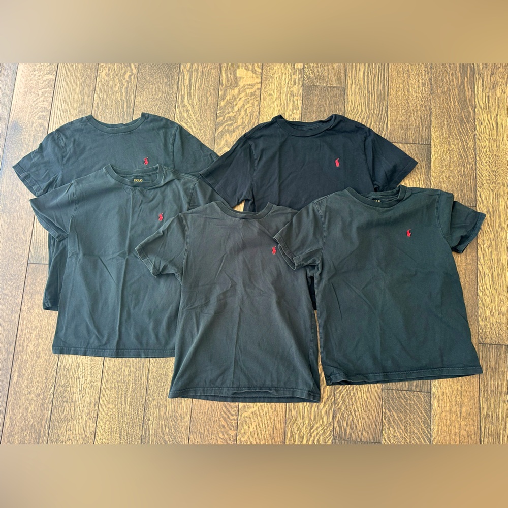 Polo by Ralph Lauren Kids Black Short Sleeve Tees